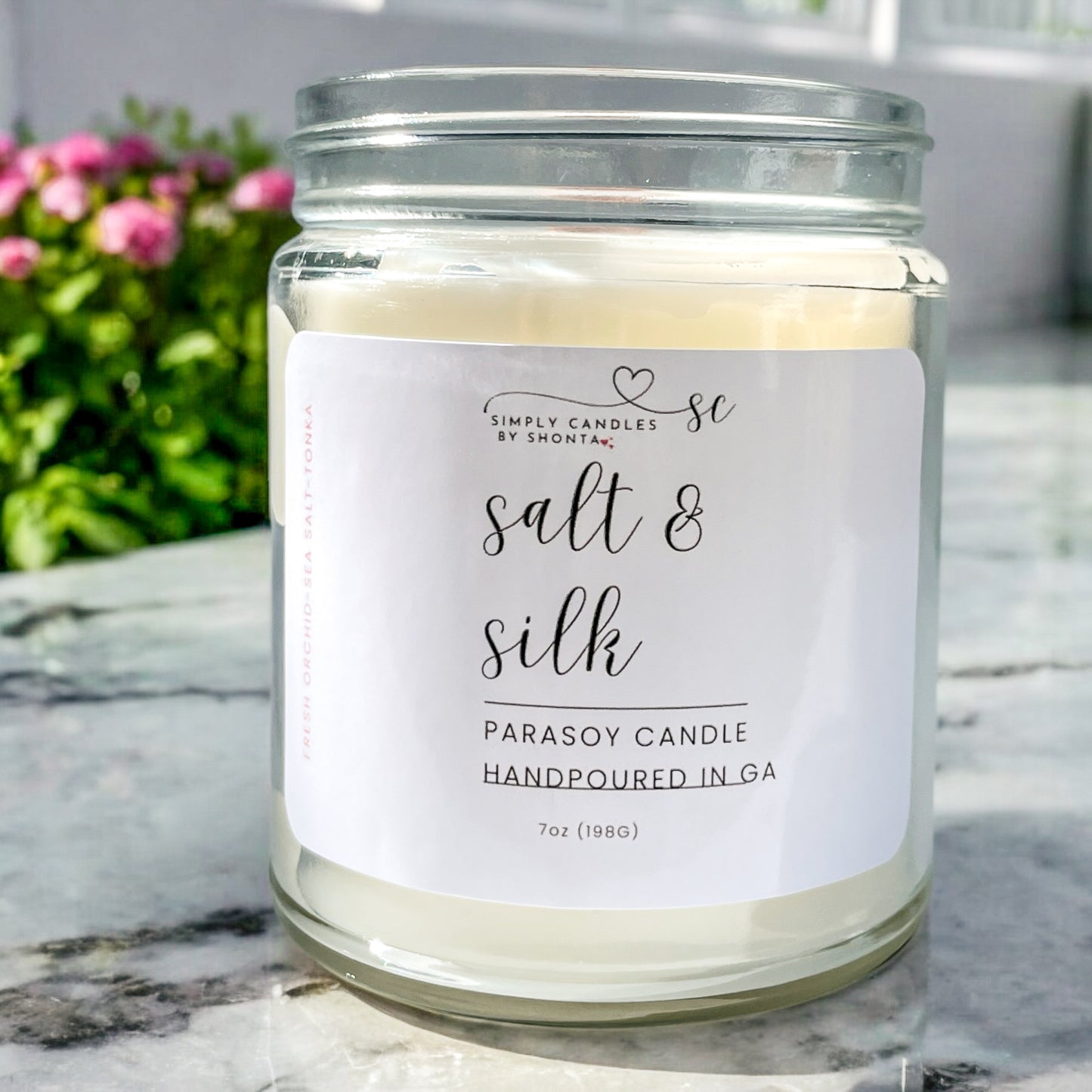 Salt & Silk Candle