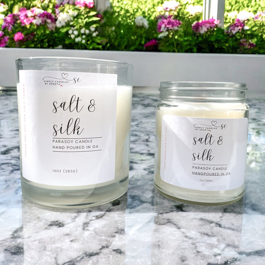Salt & Silk Candle