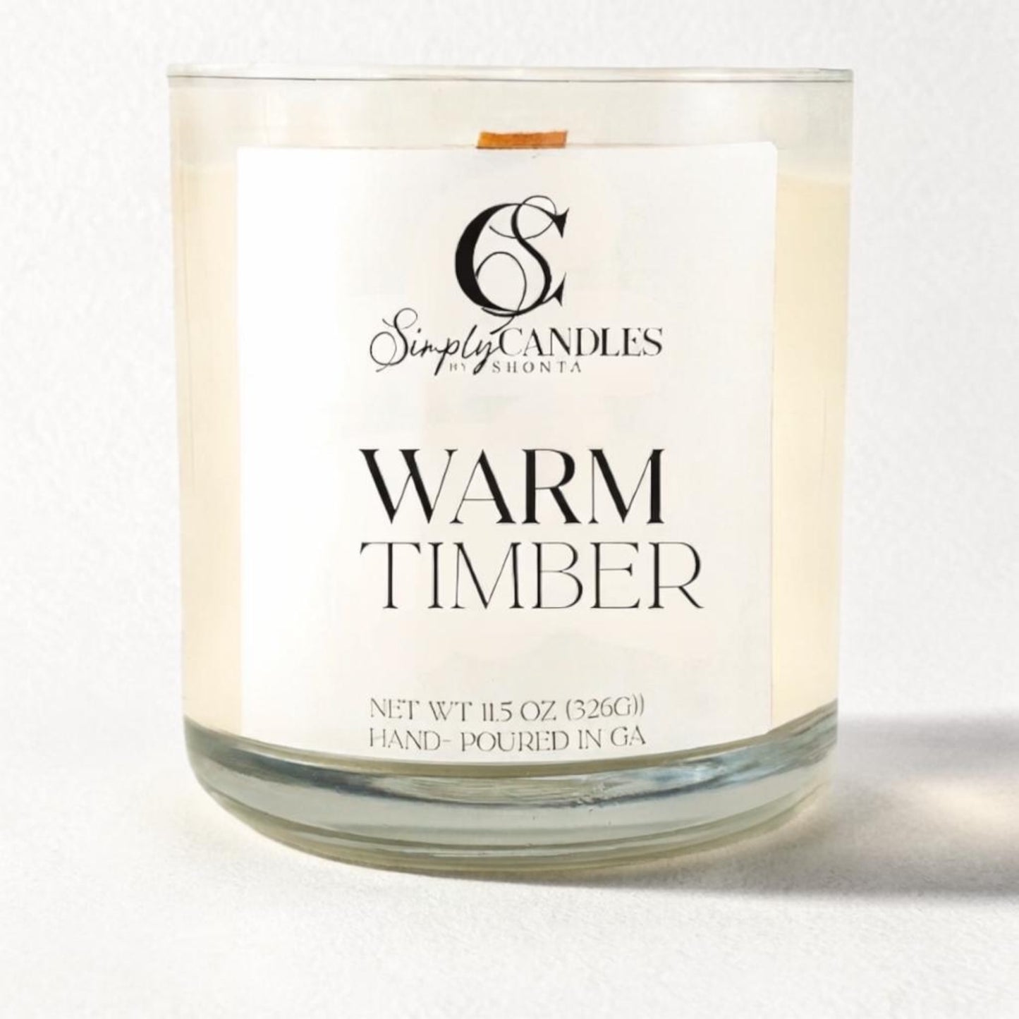 Warm Timber Candle