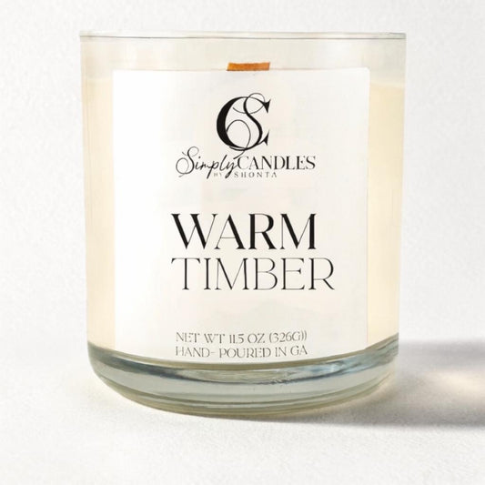 Warm Timber Candle