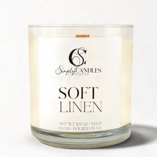 Soft Linen Candle